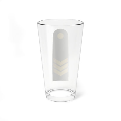 Lithuania Army OR 6 (Lithuania) (Military Rank) Pint Glass 16oz