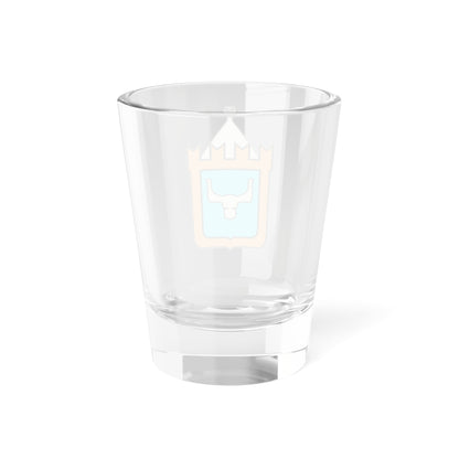 HRV Hum COA (Croatia) (Coat of Arms) Shot Glass 1.5oz