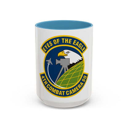 4 Combat Camera Squadron (U.S. Air Force) Accent Coffee Mug