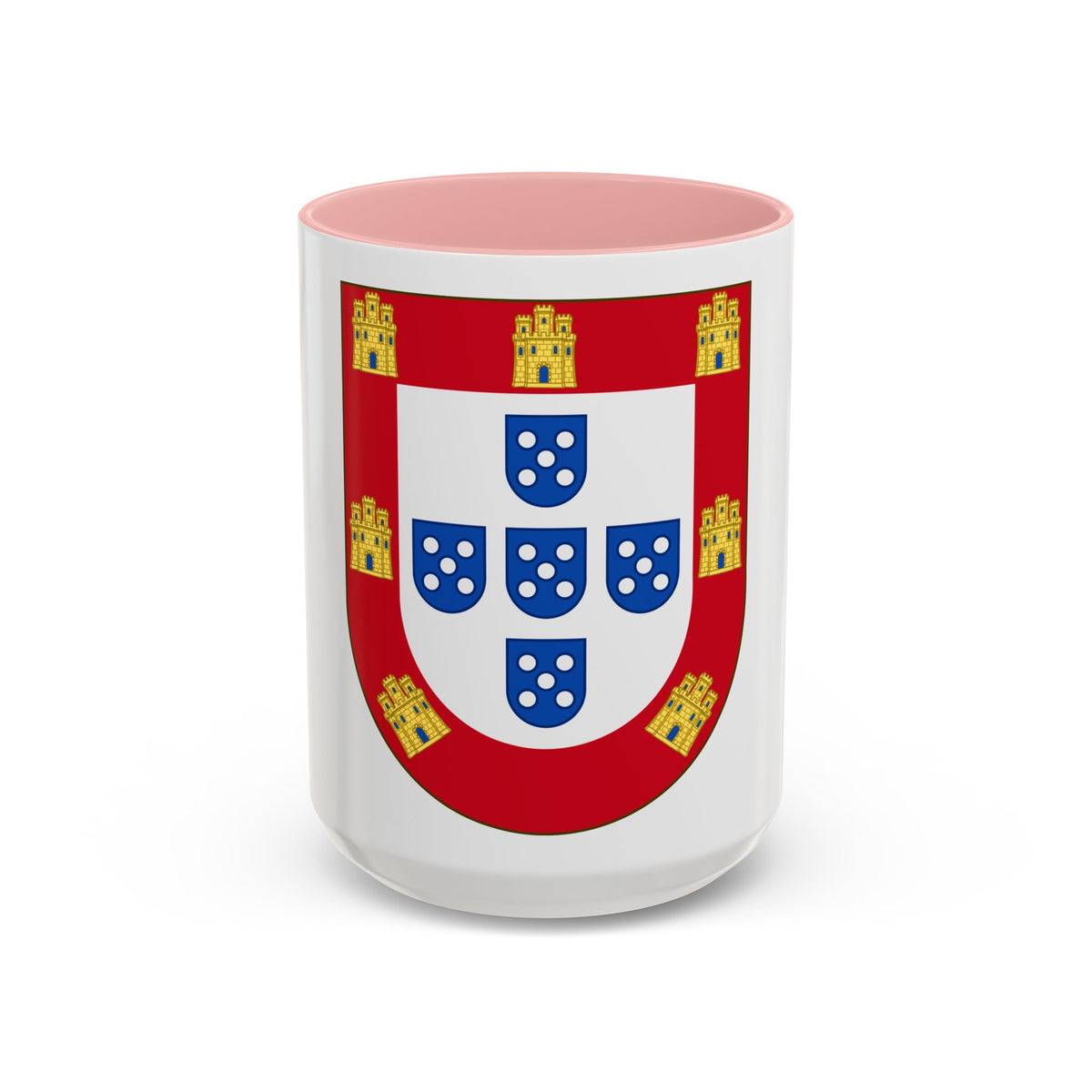 Royal Arms of Portugal - Accent Coffee Mug