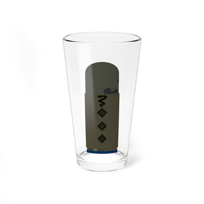 HA OS5 43e Stabsveterinär San TMx L (Military Rank) Pint Glass 16oz