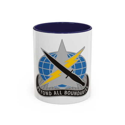 743 Military Intelligence Battalion (U.S. Army) Accent Coffee Mug