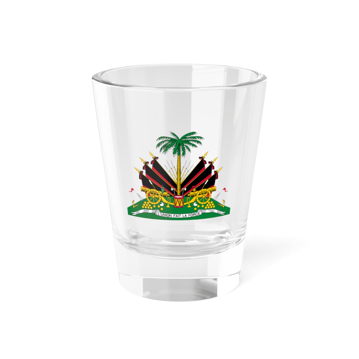 Coat of arms of Haiti (1964-1986) - Shot Glass 1.5oz