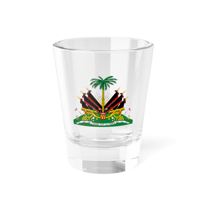 Coat of arms of Haiti (1964-1986) - Shot Glass 1.5oz