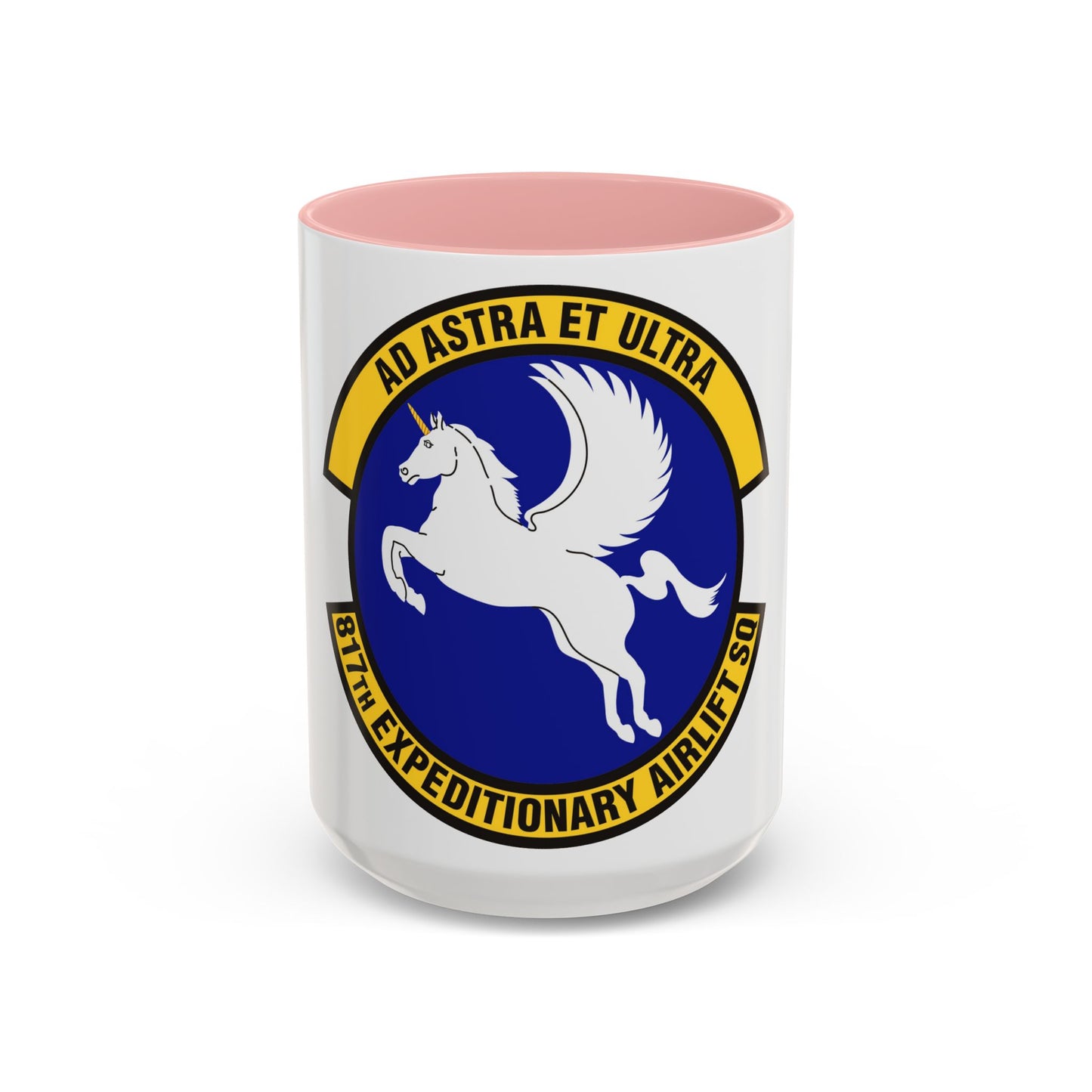 817th Expeditionary Airlift Squadron (U.S. Air Force) Accent Coffee Mug