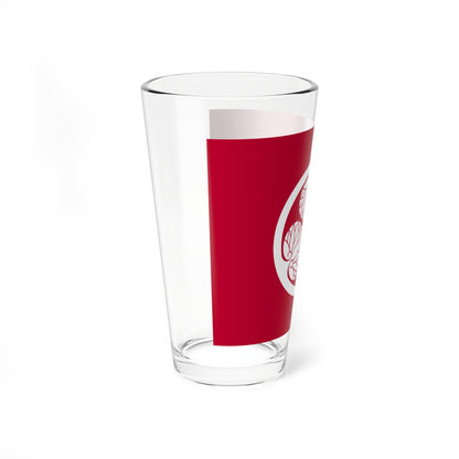 Flag of the Matsudaira Lords of Fukui in Echizen Province A (Japan) Pint Glass 16oz