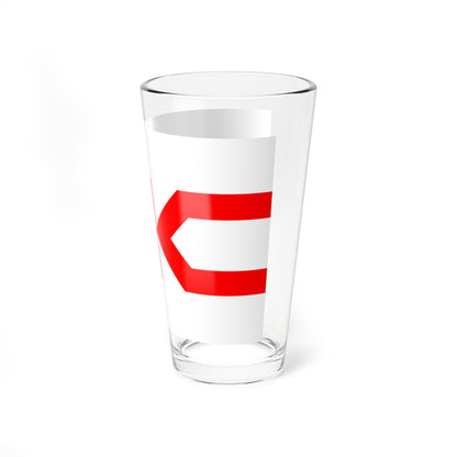 南洋庁所属水産調査船の旗 (Japan) Pint Glass 16oz