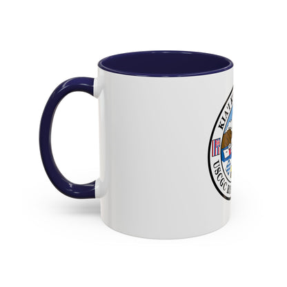 USCGC RUSH WHEC 723 (U.S. Coast Guard) Accent Coffee Mug