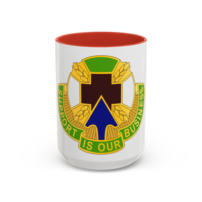 388 Medical Battalion (U.S. Army) Accent Coffee Mug