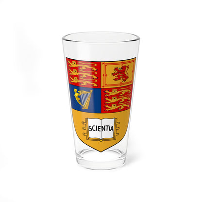 Shield of Imperial College London (United Kingdom) (Coat of Arms) Pint Glass 16oz