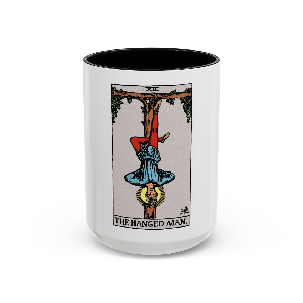 The Hanged Man (Tarot Card) Accent Coffee Mug