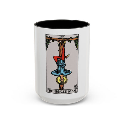 The Hanged Man (Tarot Card) Accent Coffee Mug
