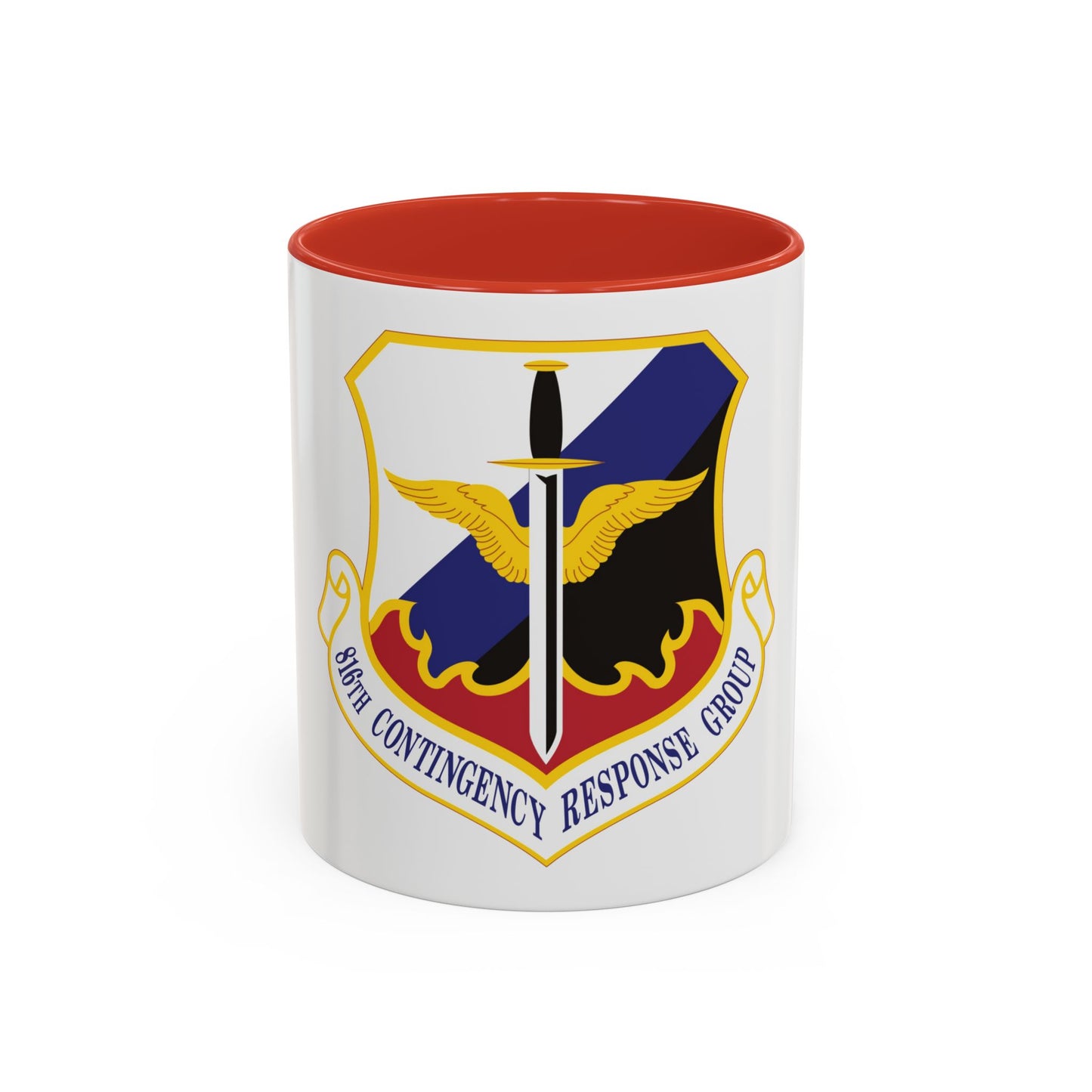 816th Contingency Response Group (U.S. Air Force) Accent Coffee Mug