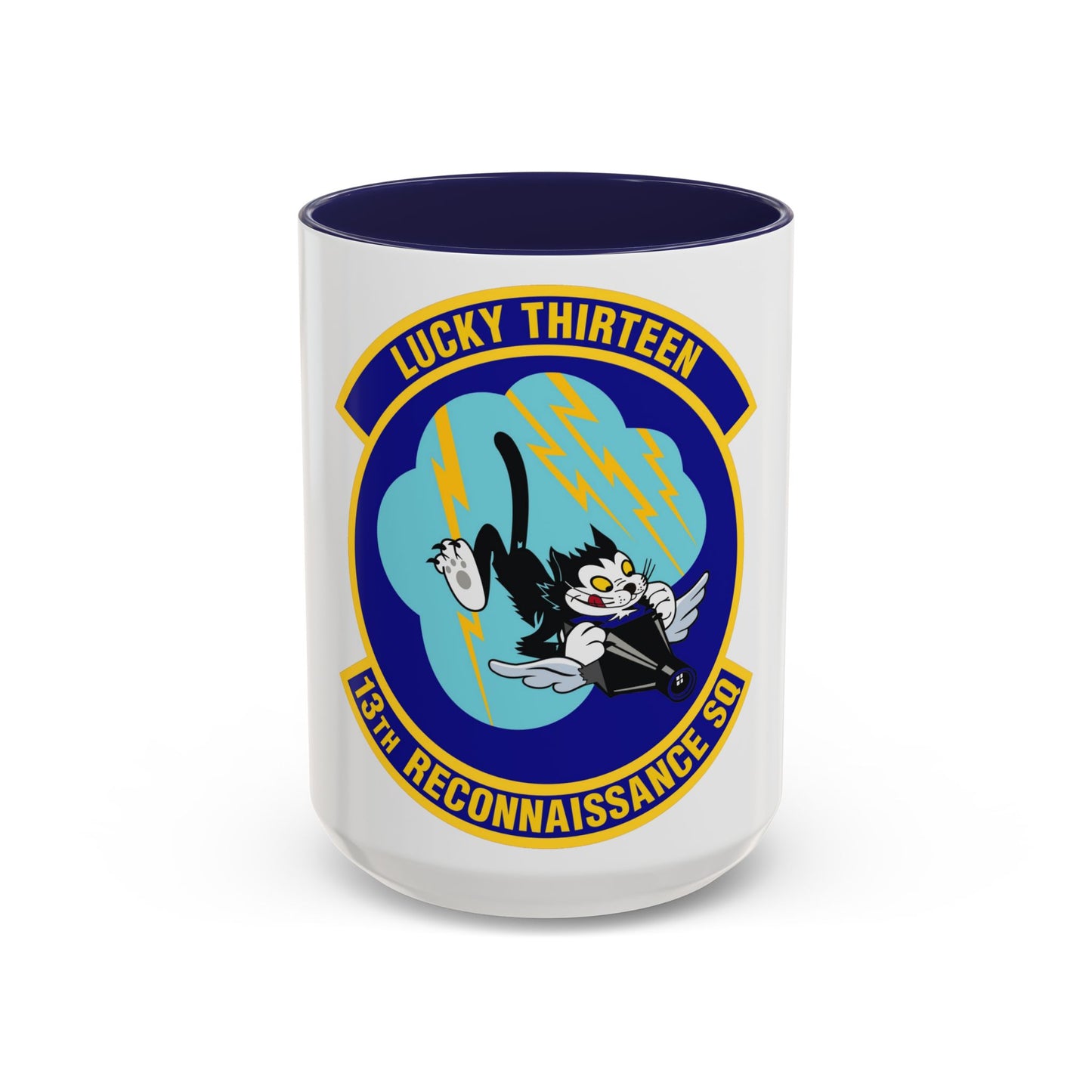 13th Reconnaissance Squadron (U.S. Air Force) Accent Coffee Mug