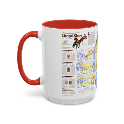 Tasse à café décorative Khans mongols et leur héritage (1996) (carte)