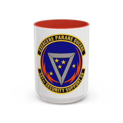 341st Security Support Squadron (U.S. Air Force) Accent Coffee Mug