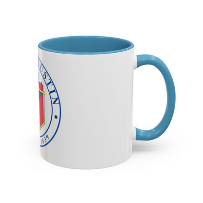 Seal of Austin TX - Accent Coffee Mug