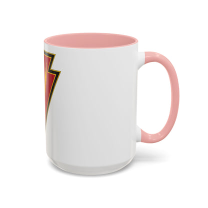 219 Engineer Brigade (U.S. Army) Accent Coffee Mug