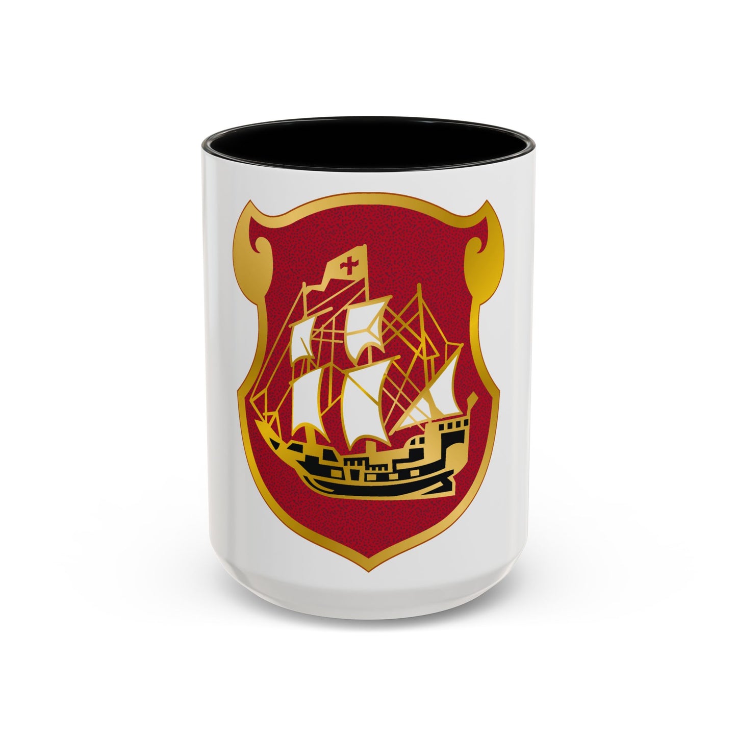 9 Antiaircraft Artillery Gun Battalion (U.S. Army) Accent Coffee Mug