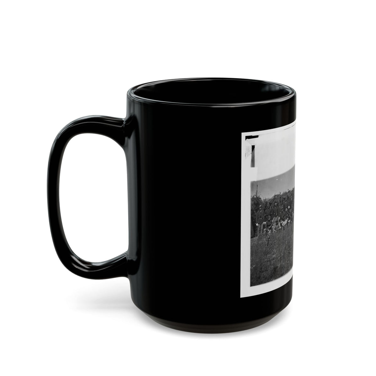 Bealeton, Virginia. Company K 93d New York Infantry Headquarters Guard. Army Of The Potomac (U.S. Civil War) Black Coffee Mug