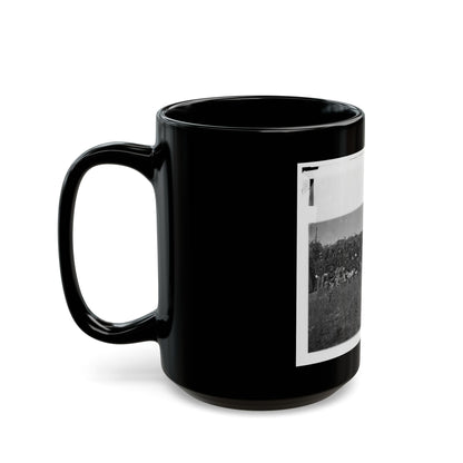 Bealeton, Virginia. Company K 93d New York Infantry Headquarters Guard. Army Of The Potomac (U.S. Civil War) Black Coffee Mug