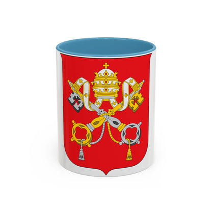 Coat of arms of Vatican City State - Accent Coffee Mug