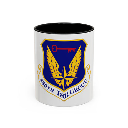 480 Intelligence Surveillance and Reconnaissance Group ACC (U.S. Air Force) Accent Coffee Mug