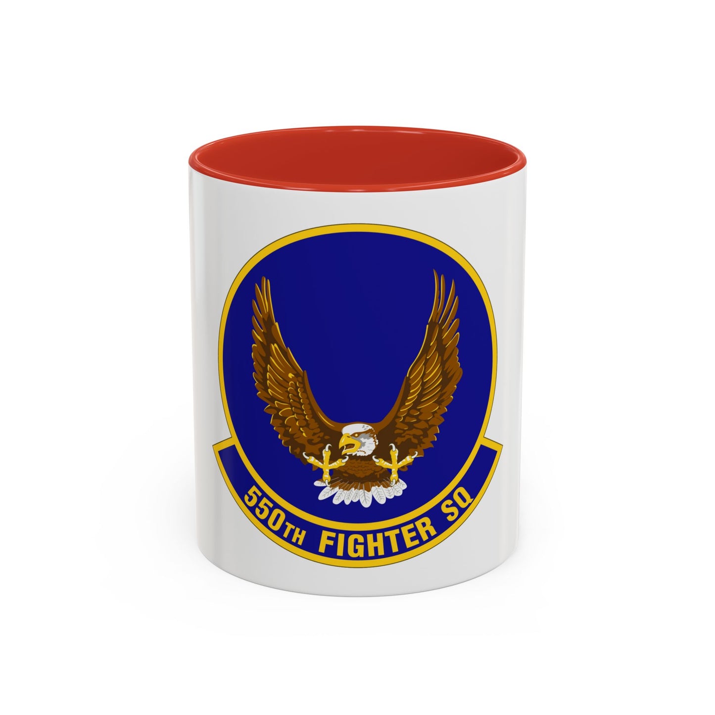550 Fighter Squadron AETC (U.S. Air Force) Accent Coffee Mug