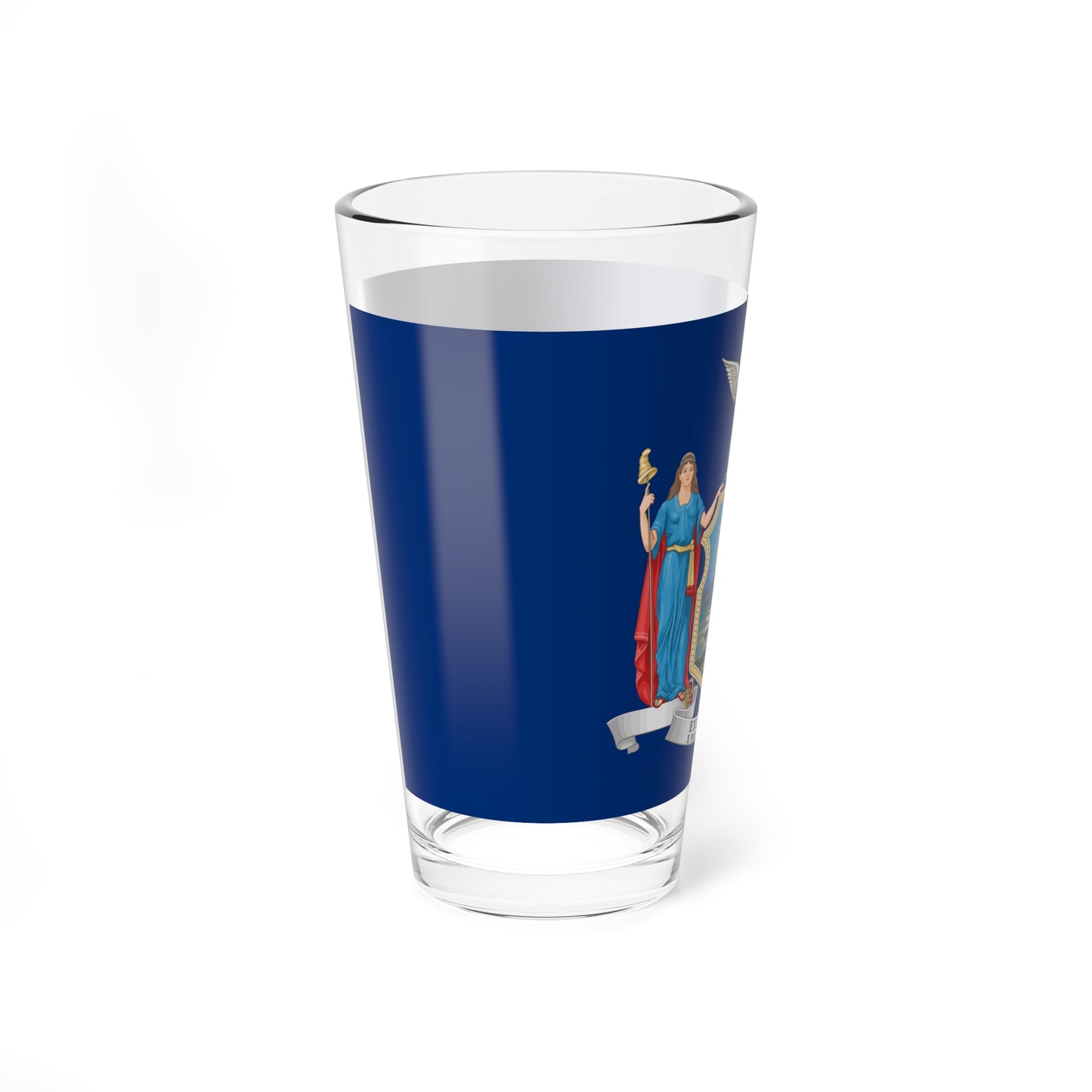 Flag of New York (United States) Pint Glass 16oz