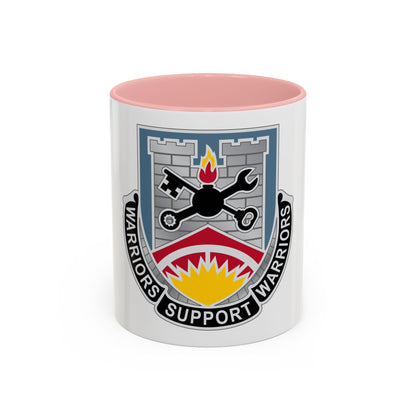 142d Engineer Battalion North Dakota National Guard (U.S. Army) Accent Coffee Mug