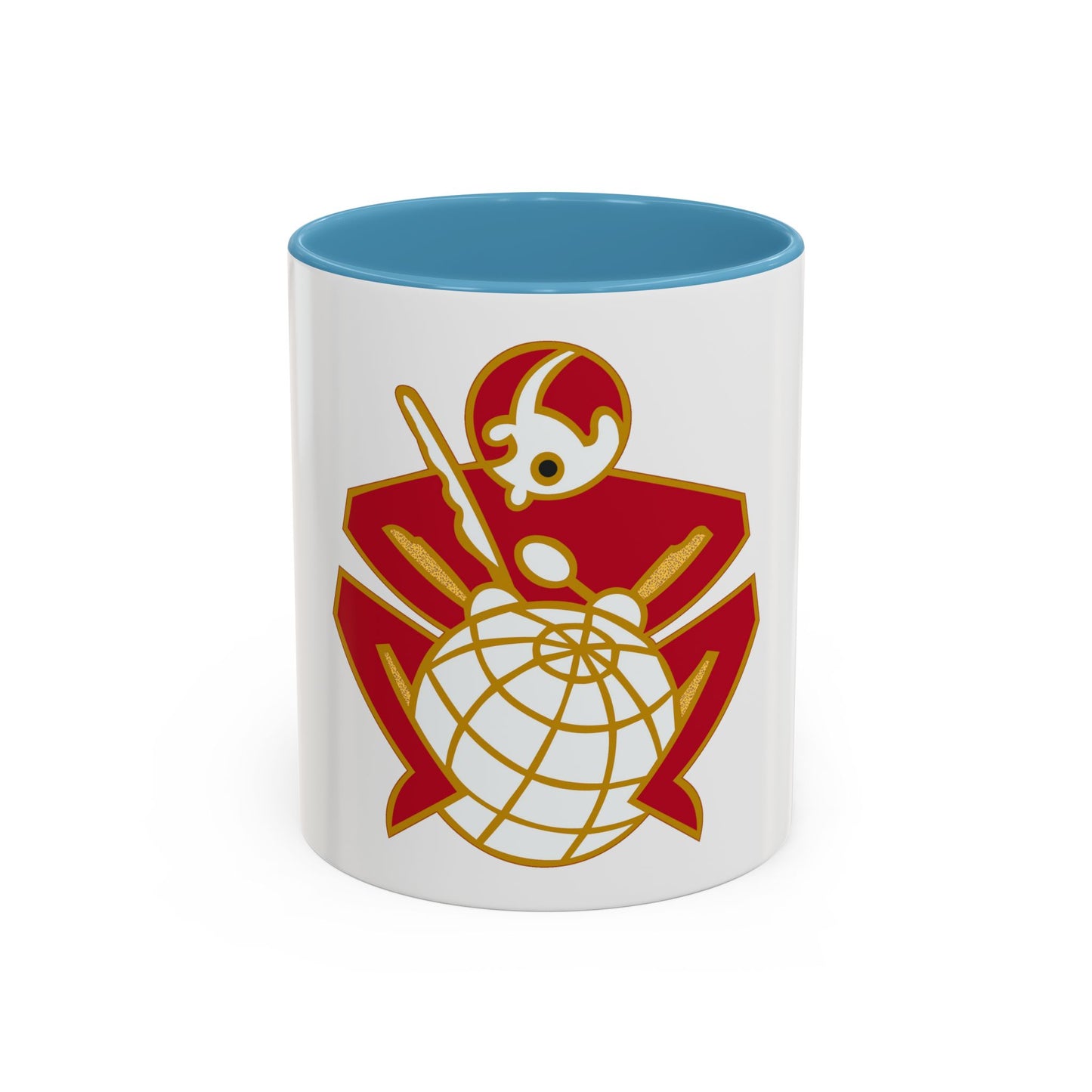 64 Engineer Battalion (U.S. Army) Accent Coffee Mug