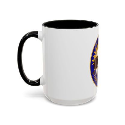 Hawley US Community Hospital (U.S. Army) Accent Coffee Mug