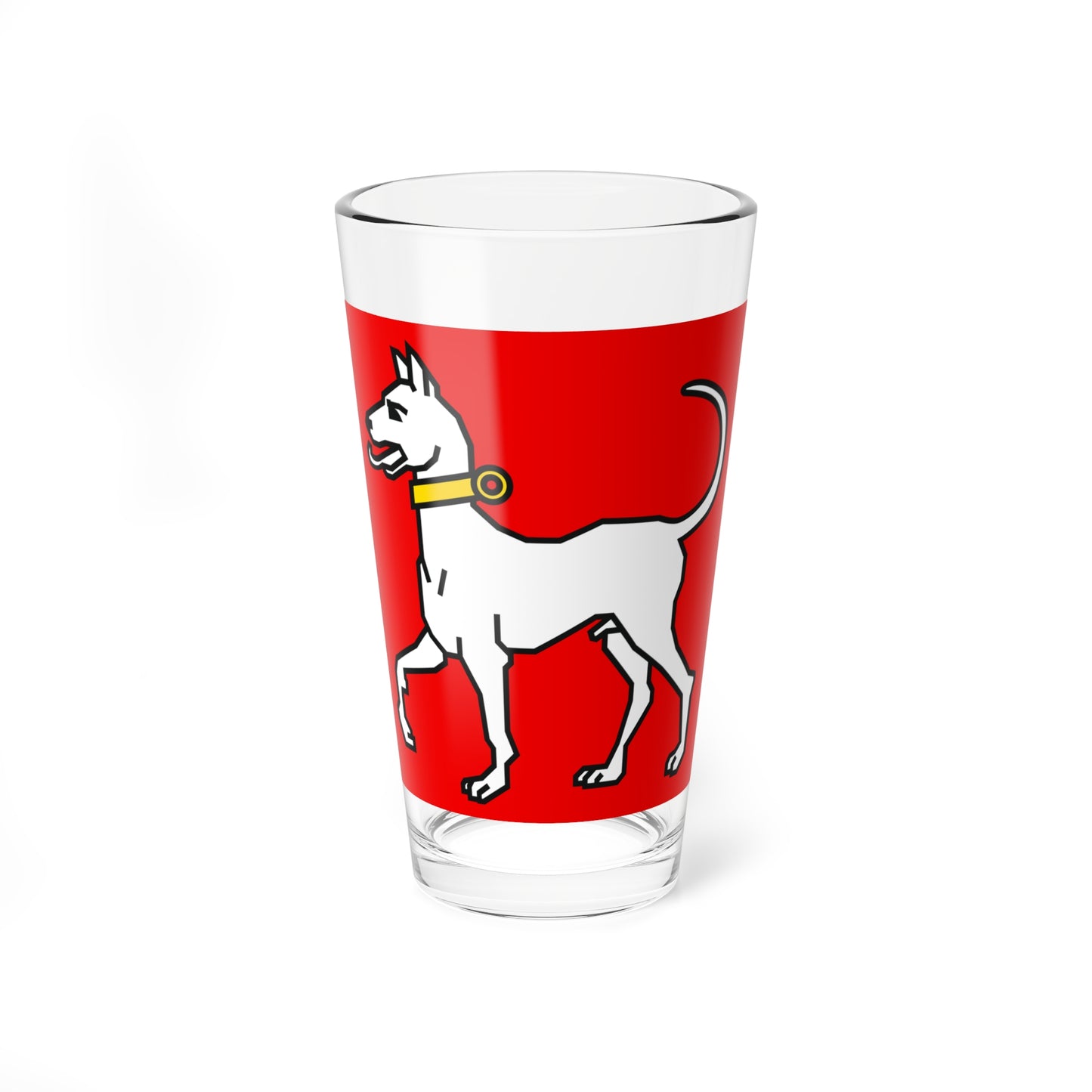 CHE Chenens Flag (Switzerland) Pint Glass 16oz