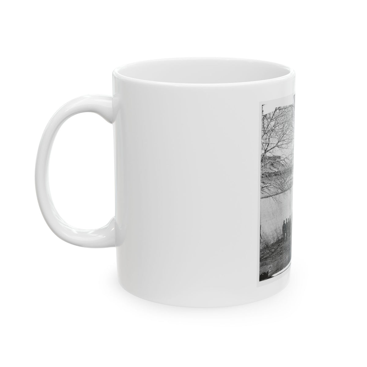 Alexandria, Virginia. Slave Pen. (Price, Birch & Co. Dealers In Slaves) (U.S. Civil War) White Coffee Mug