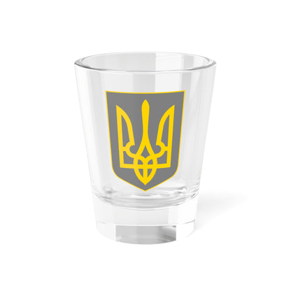 Lesser Coat of Arms of Grey Ukraine (Ukraine) (Coat of Arms) Shot Glass 1.5oz