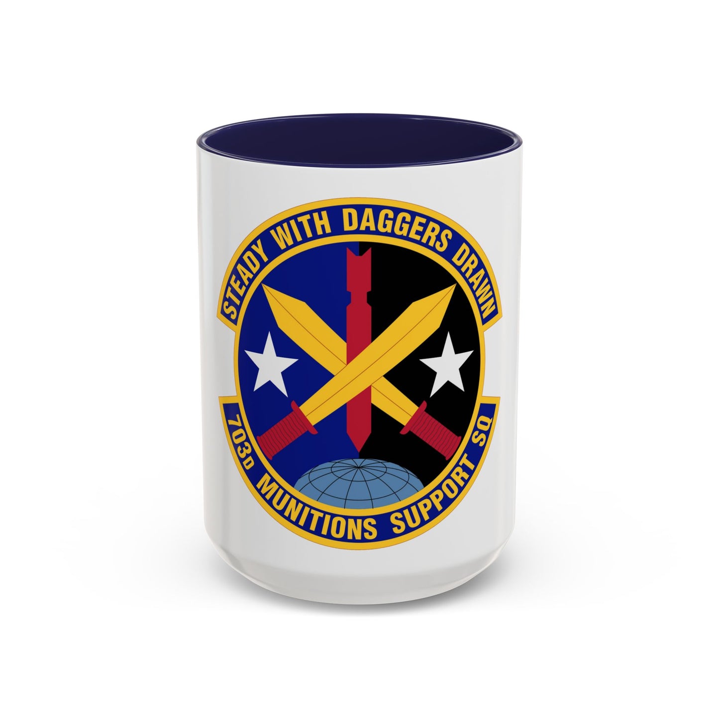 703d Munitions Support Squadron (U.S. Air Force) Accent Coffee Mug
