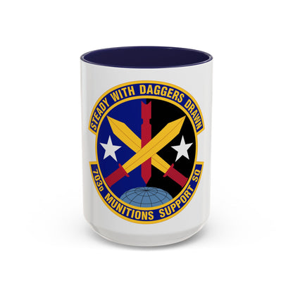 703d Munitions Support Squadron (U.S. Air Force) Accent Coffee Mug