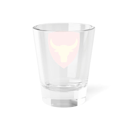 12th Infantry Division SSI (U.S. Army) Shot Glass 1.5oz