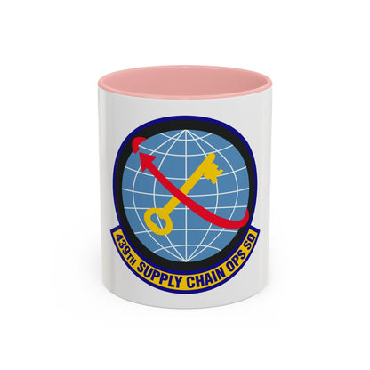 439th Supply Chain Operations Squadron (U.S. Air Force) Accent Coffee Mug