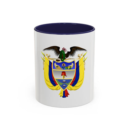 Coat of arms of Colombia 5 - Accent Coffee Mug