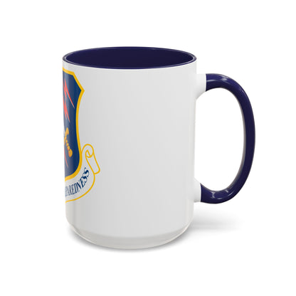 21st Space Wing (U.S. Air Force) Accent Coffee Mug