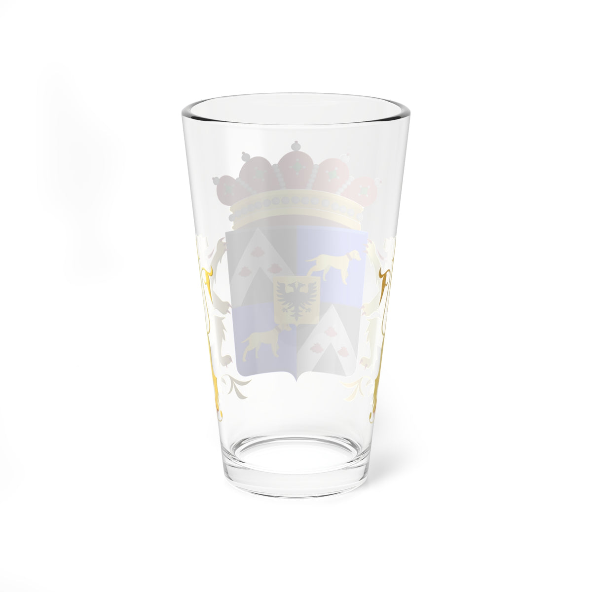 Lovendegem wapen (Belgium) (Coat of Arms) Pint Glass 16oz