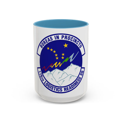 176th Logistics Readiness Squadron (U.S. Air Force) Accent Coffee Mug