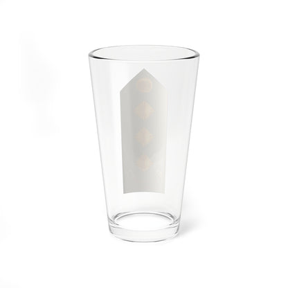 09. Kenyan Army CAPT (Kenya) (Military Rank) Pint Glass 16oz