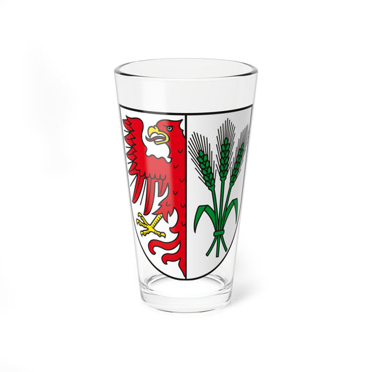 DE-ST 15-0-83-205 Bregenstedt COA (Germany) (Coat of Arms) Pint Glass 16oz