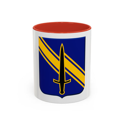 1st Security Forces Assistance Brigade v2 (U.S. Army) Accent Coffee Mug
