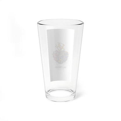 Flag of Salomvar (Hungary) Pint Glass 16oz
