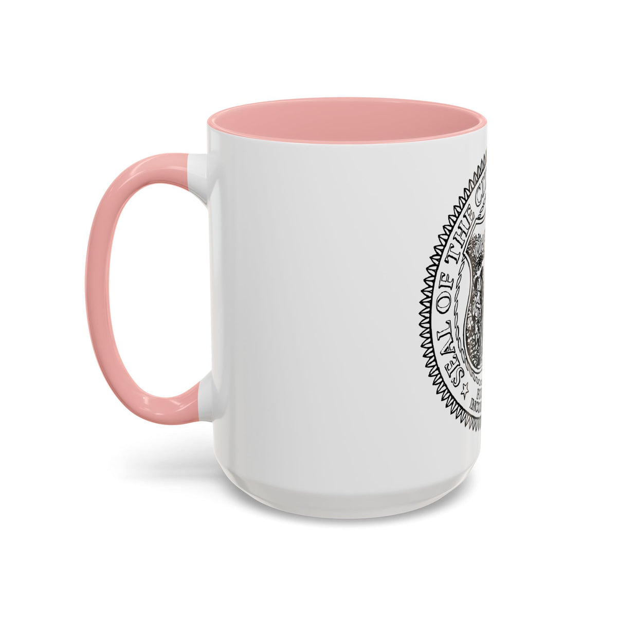 Seal of Providence Rhode Island - Accent Coffee Mug