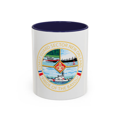 USCG Sector New Orleans   Pride of the Bayou (U.S. Coast Guard) Accent Coffee Mug