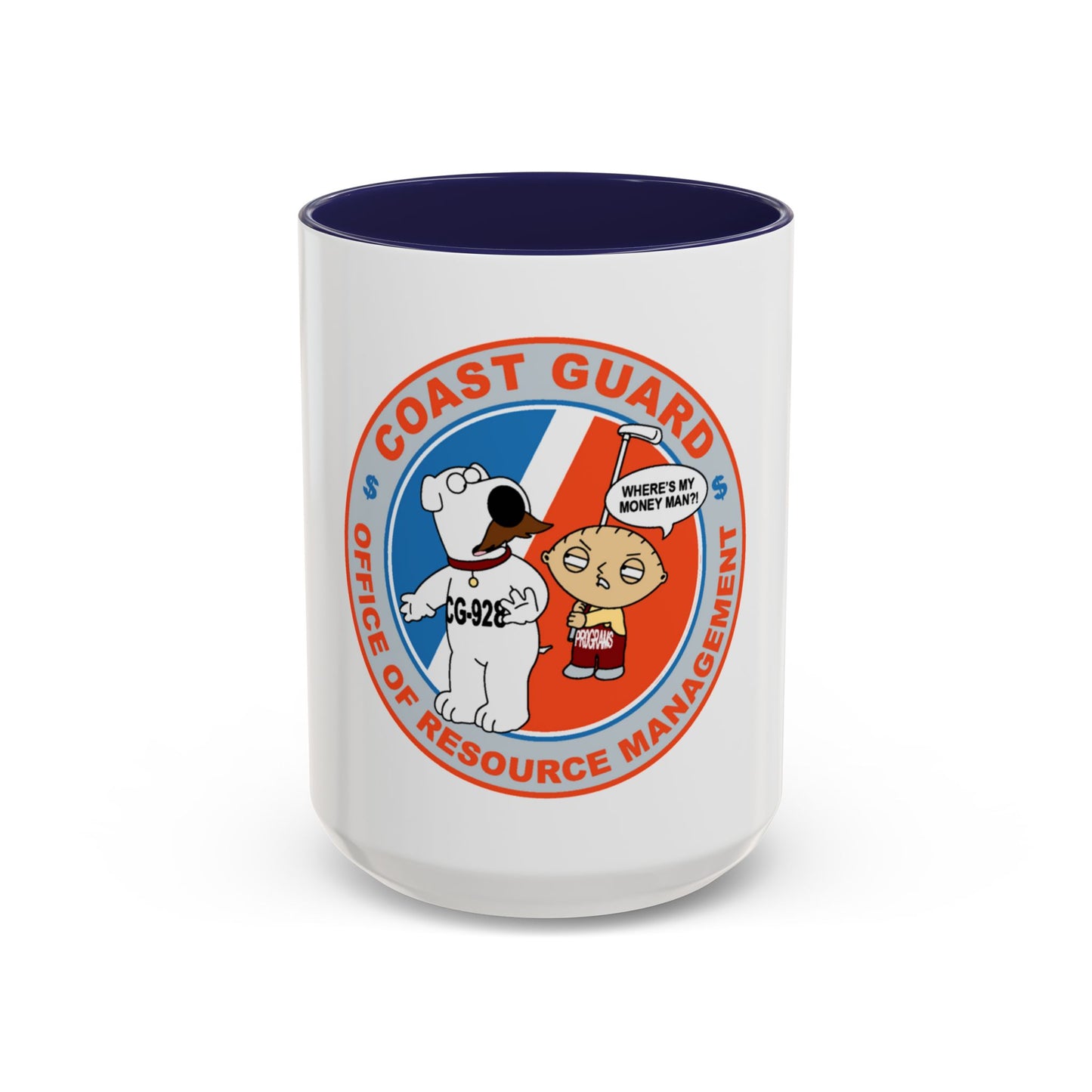 CG 928 ORM (U.S. Coast Guard) Accent Coffee Mug